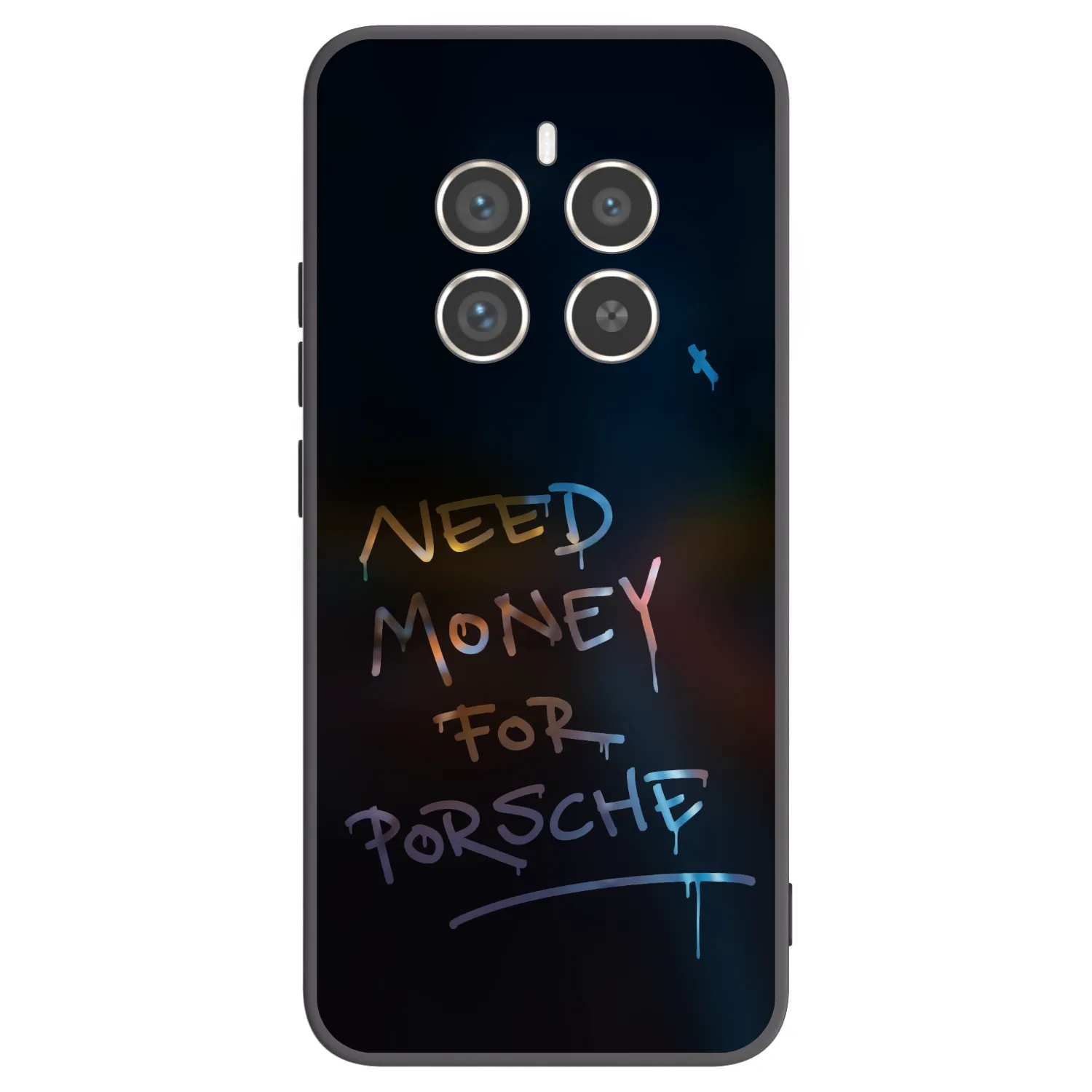 Picasee silikonowe czarne etui na Realme 12 Pro 5G - Neon Nights