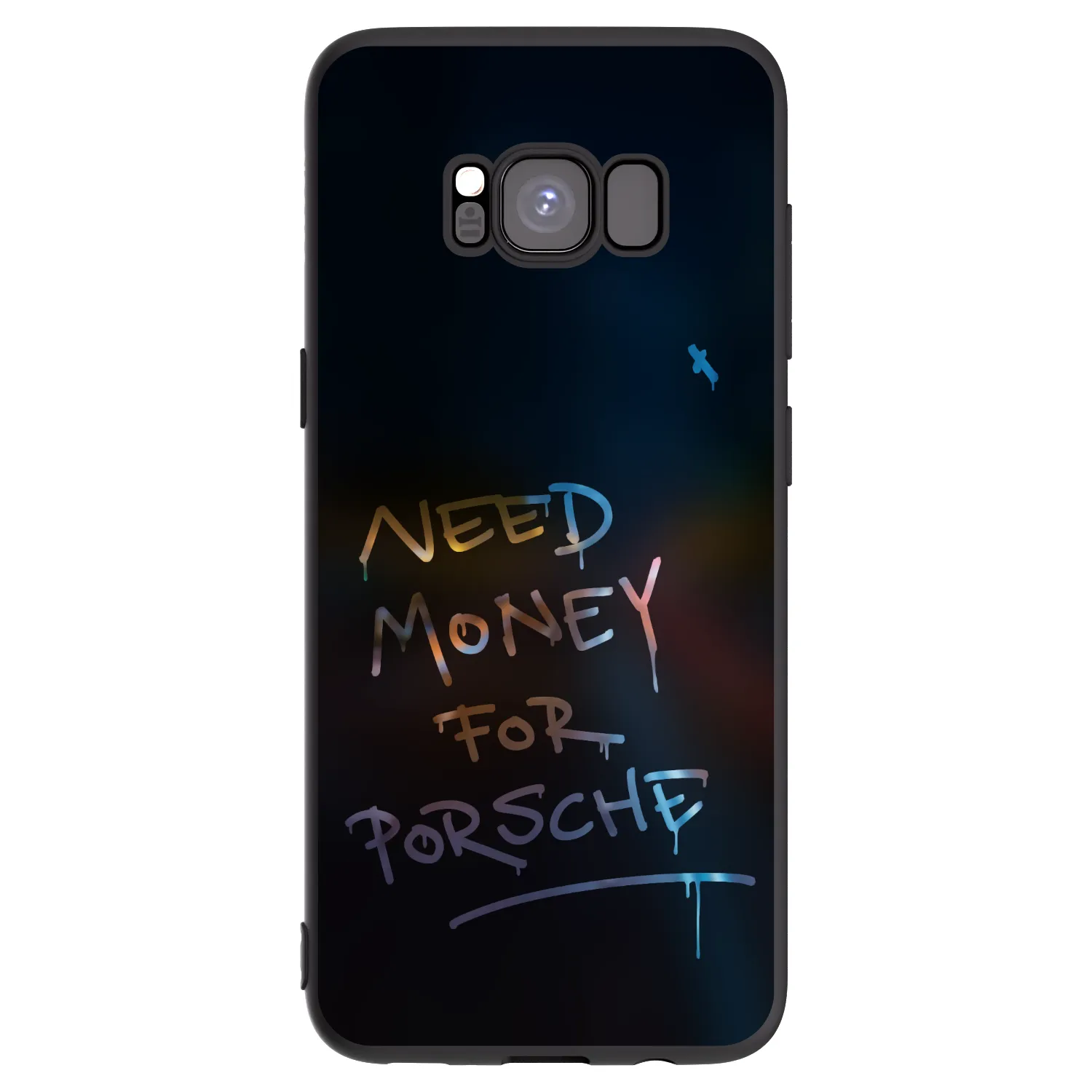 Picasee silikonowe czarne etui na Samsung Galaxy S8 G950F - Neon Nights