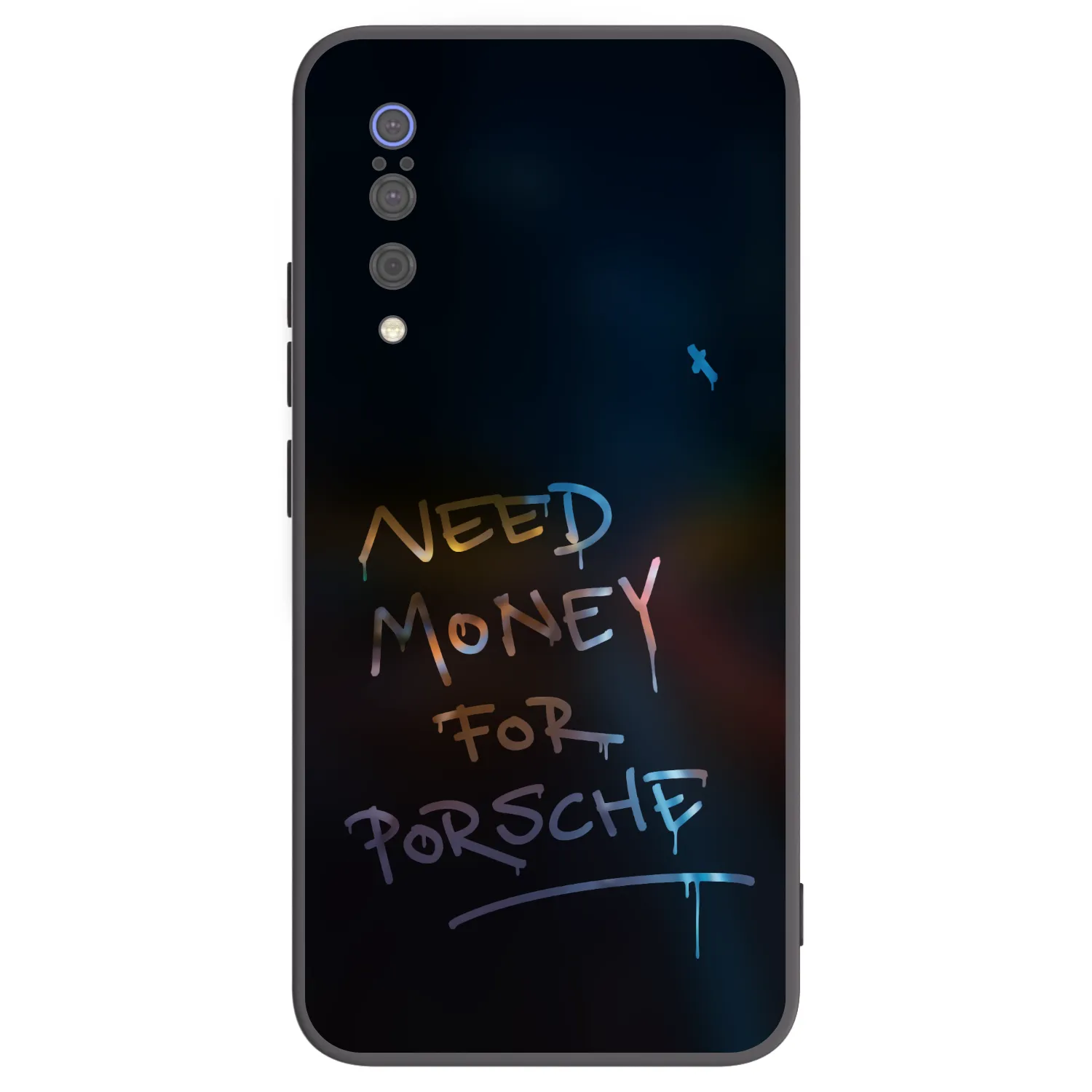 Picasee silikonowe czarne etui na Xiaomi Mi 9 - Neon Nights