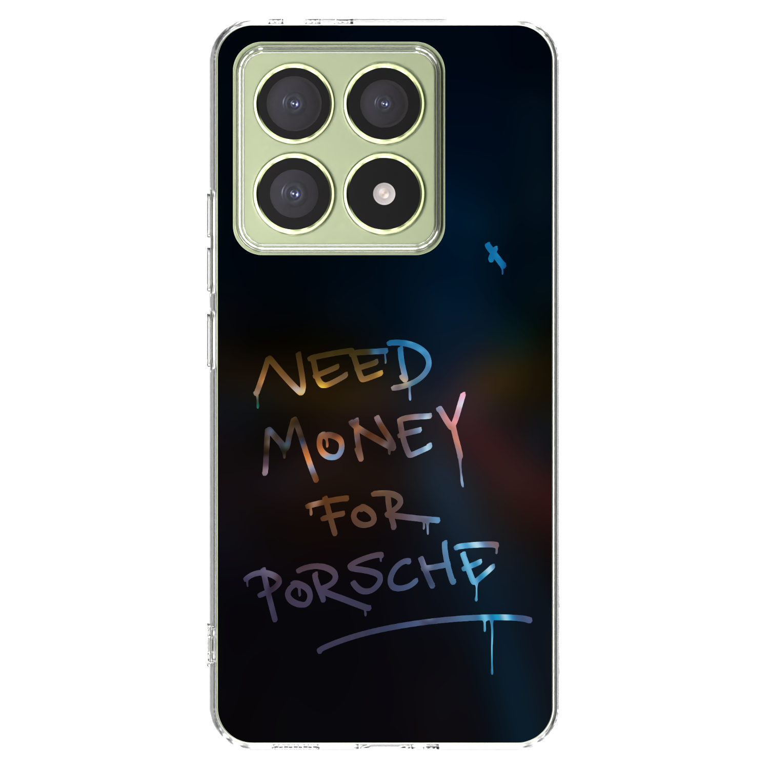 Picasee silikonowe przeźroczyste etui na Xiaomi 14T - Neon Nights