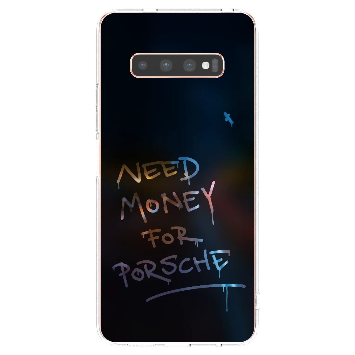 Picasee silikonowe przeźroczyste etui na Samsung Galaxy S10 Plus G975 - Neon Nights