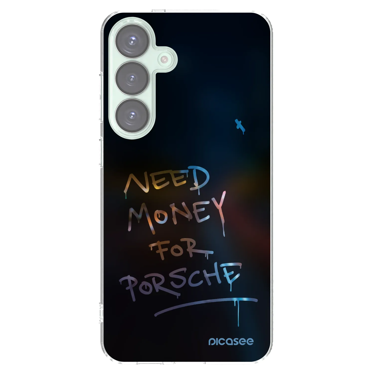 Picasee silikonowe przeźroczyste etui na Samsung Galaxy S25+ 5G - Neon Nights