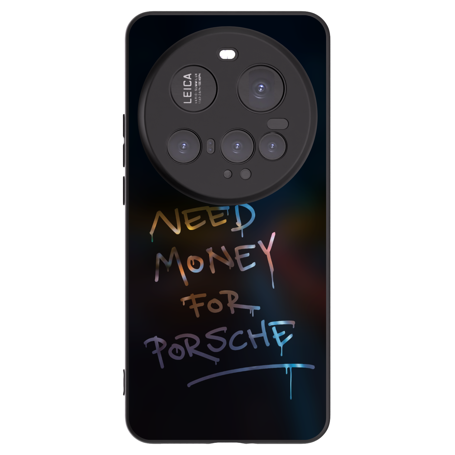 Picasee silikonowe czarne etui na Xiaomi 15 Ultra - Neon Nights