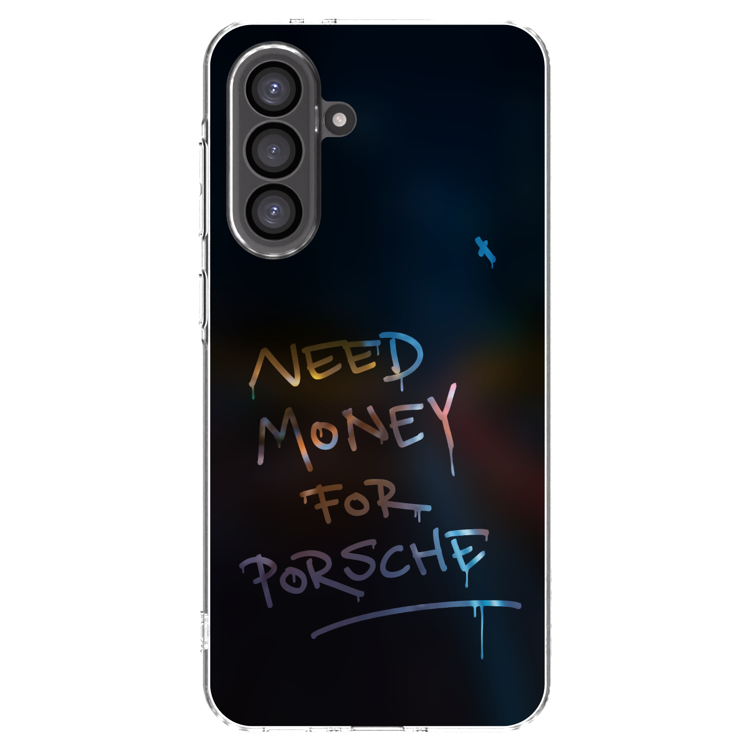 Picasee silikonowe przeźroczyste etui na Samsung Galaxy A36 5G - Neon Nights