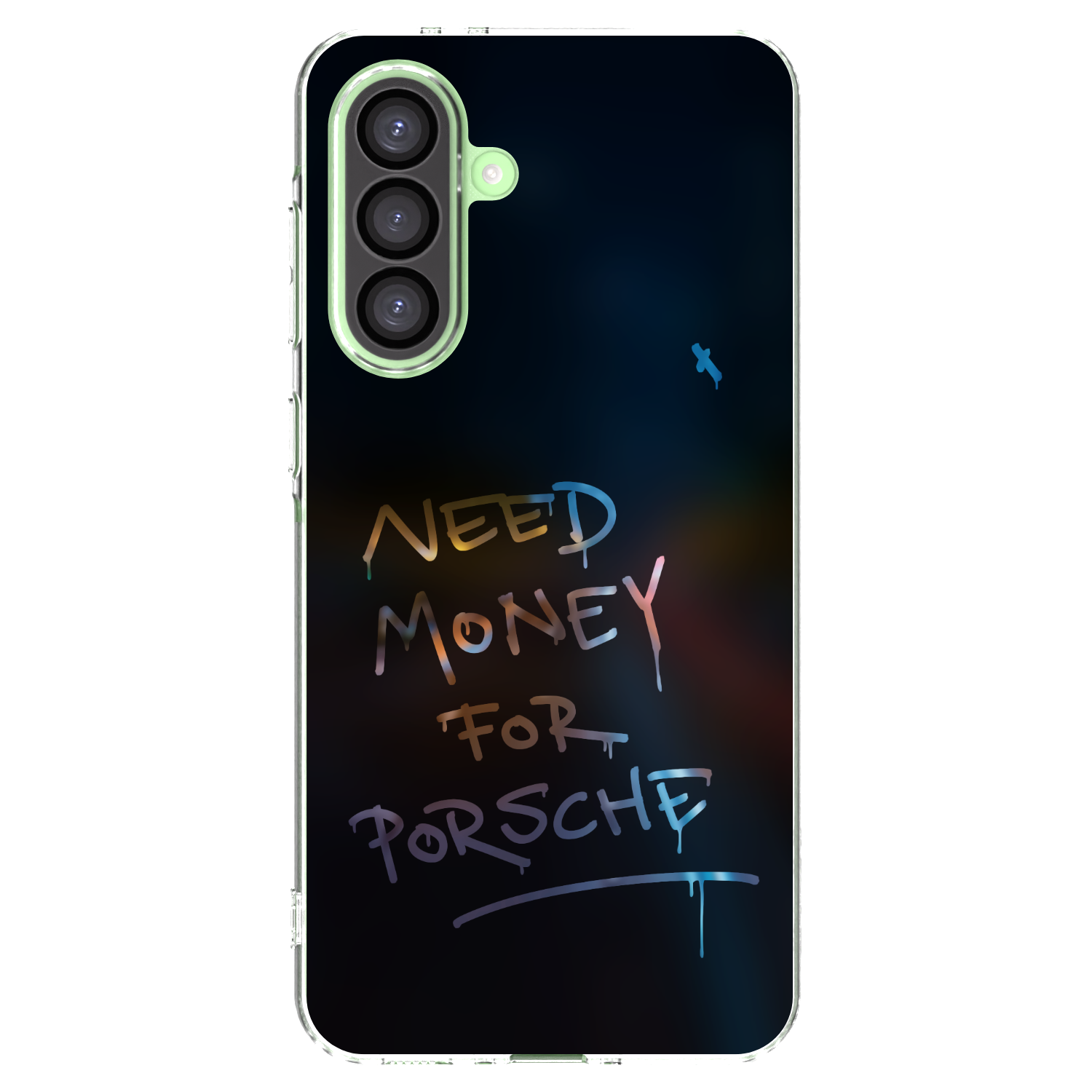 Picasee silikonowe przeźroczyste etui na Samsung Galaxy A26 5G A266B - Neon Nights
