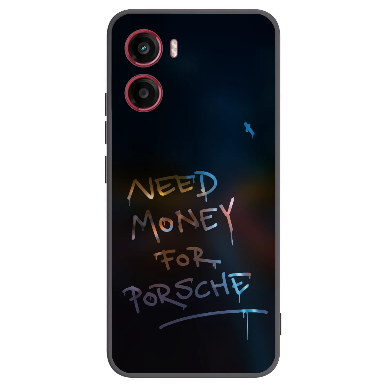 Picasee silikonowe czarne etui na Motorola Moto G05 - Neon Nights
