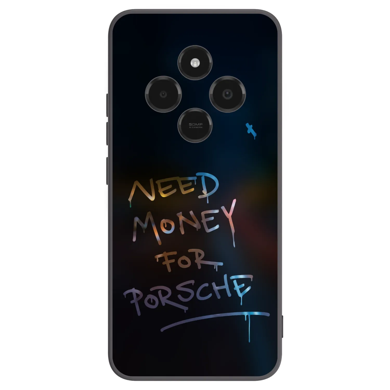 Picasee silikonowe czarne etui na Xiaomi Poco C75 - Neon Nights