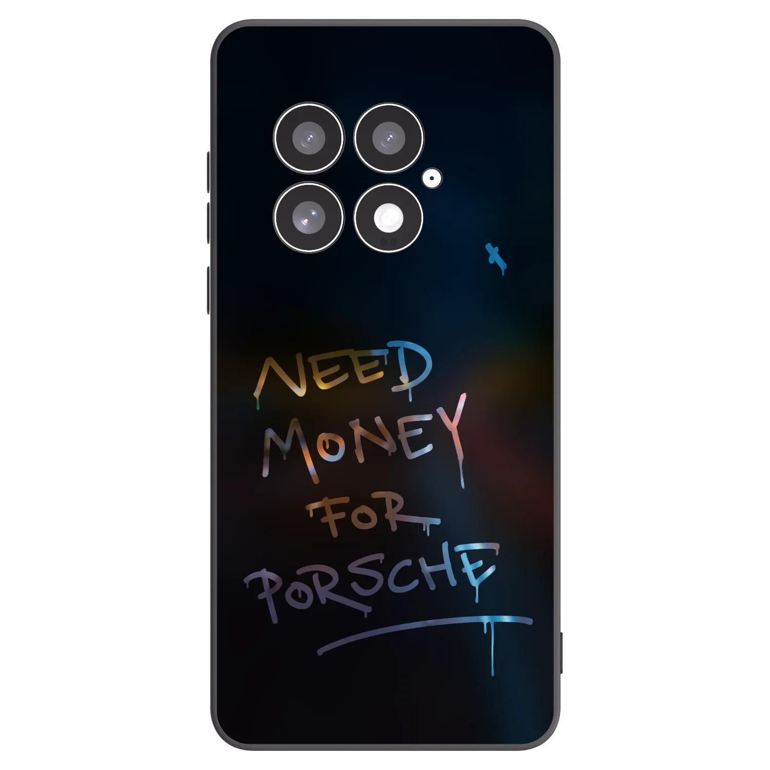 Picasee silikonowe czarne etui na OnePlus 13 5G - Neon Nights