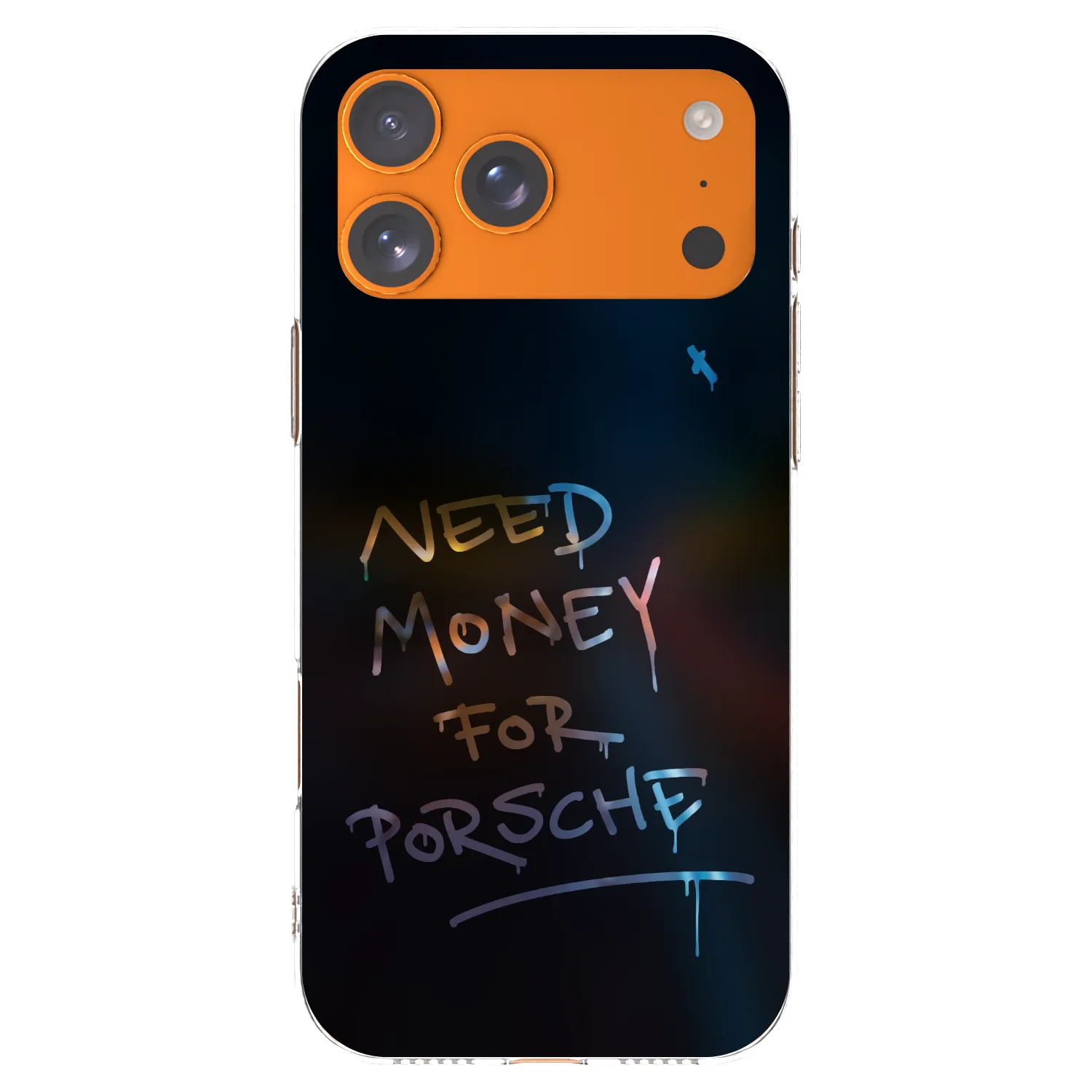 Picasee silikonowe przeźroczyste etui na Apple iPhone 17 Pro Max - Neon Nights