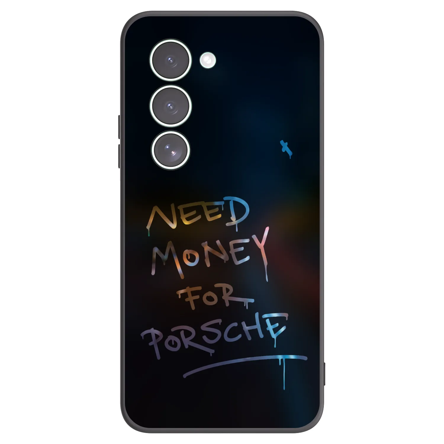 Picasee silikonowe czarne etui na Xiaomi Redmi 15 5G - Neon Nights