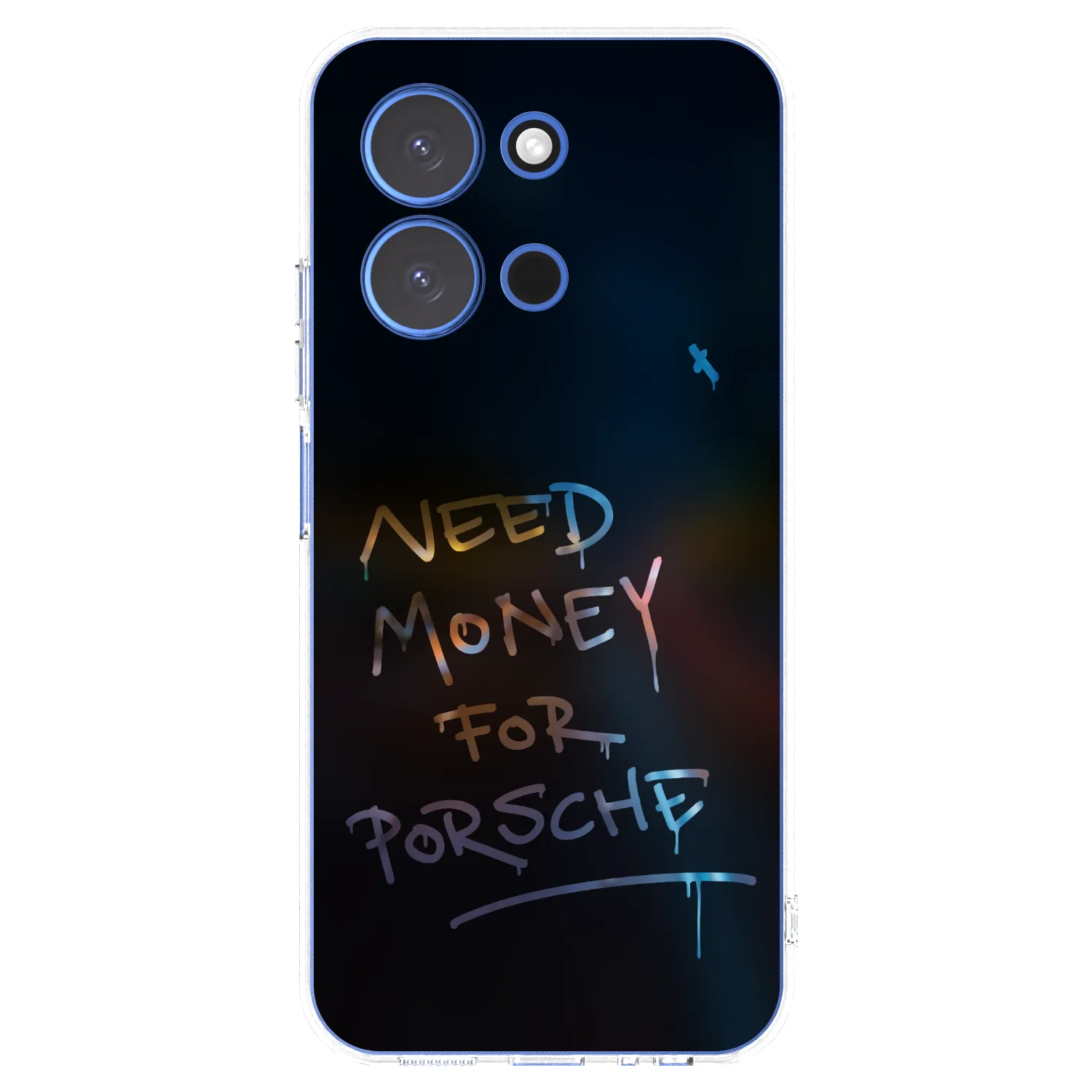 Picasee silikonowe przeźroczyste etui na Xiaomi Redmi 15C 4G - Neon Nights
