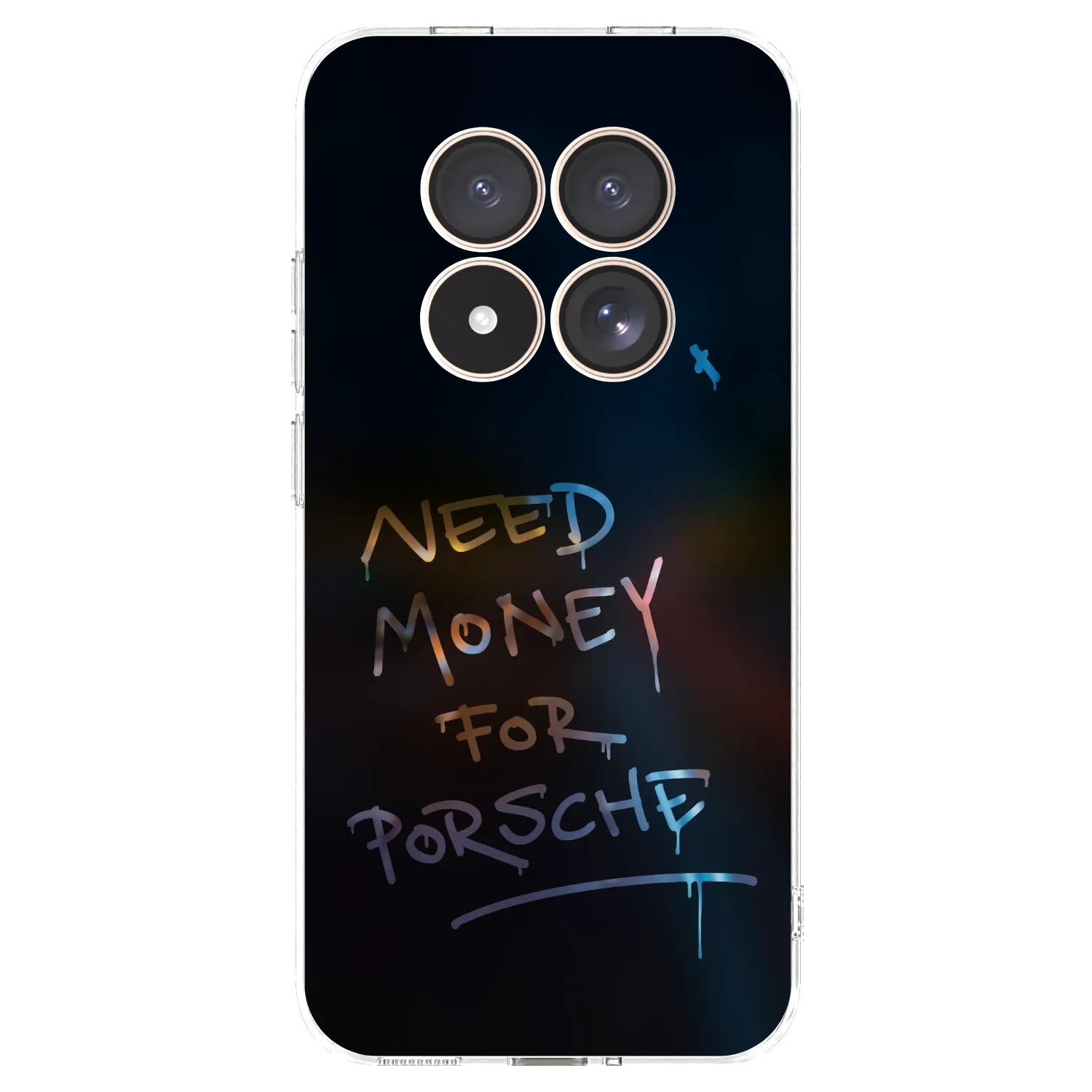 Picasee silikonowe przeźroczyste etui na Xiaomi Redmi Note 15 Pro 4G - Neon Nights