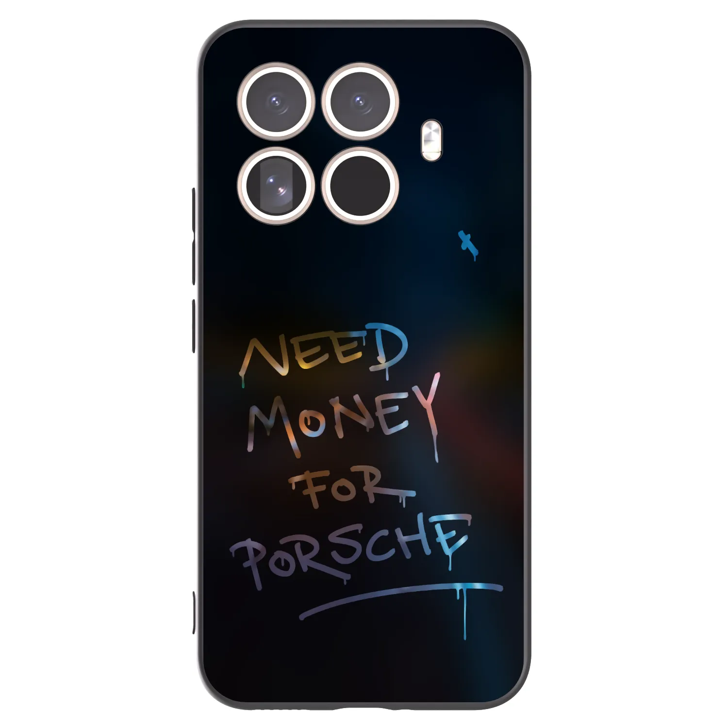 Picasee silikonowe czarne etui na Xiaomi 15T Pro - Neon Nights
