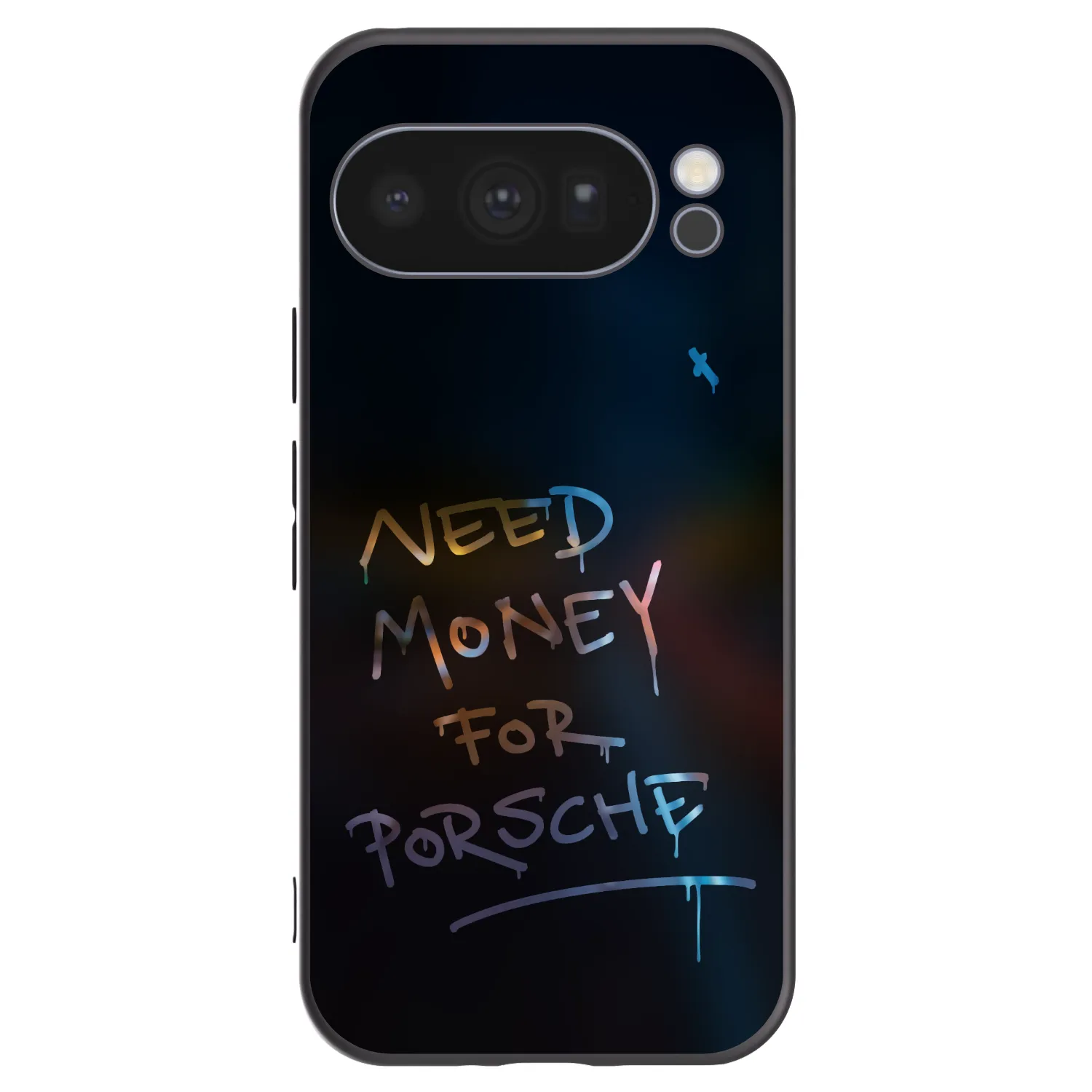 Picasee silikonowe czarne etui na Google Pixel 10 Pro - Neon Nights