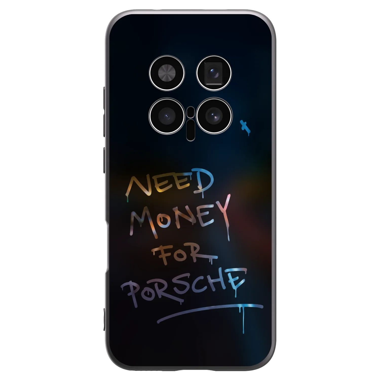 Picasee silikonowe czarne etui na Honor Magic8 Pro 5G - Neon Nights