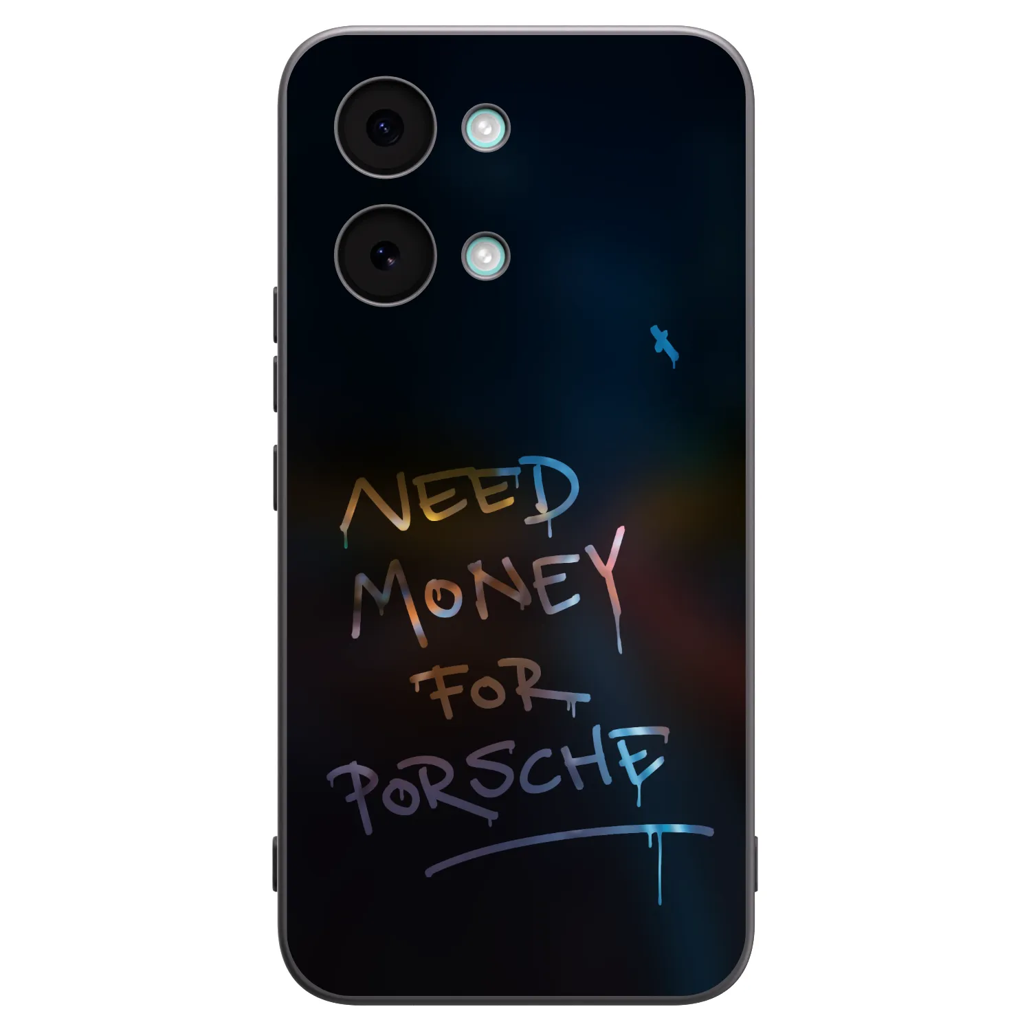 Picasee silikonowe czarne etui na Xiaomi Poco X8 Pro Max - Neon Nights
