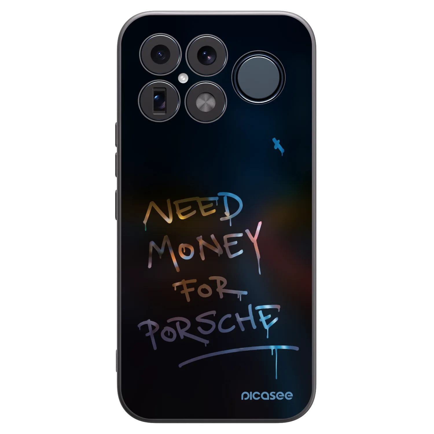 Picasee silikonowe czarne etui na Xiaomi Poco F8 Ultra - Neon Nights