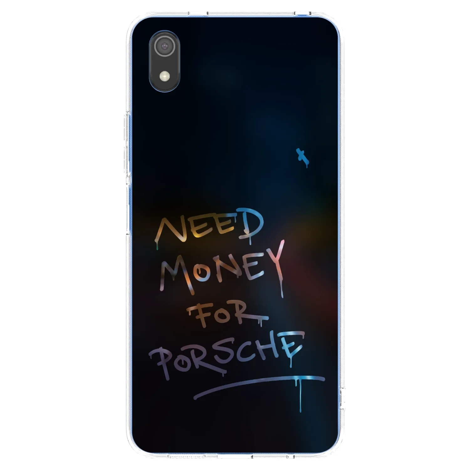 Picasee silikonowe przeźroczyste etui na Xiaomi Redmi 7A - Neon Nights