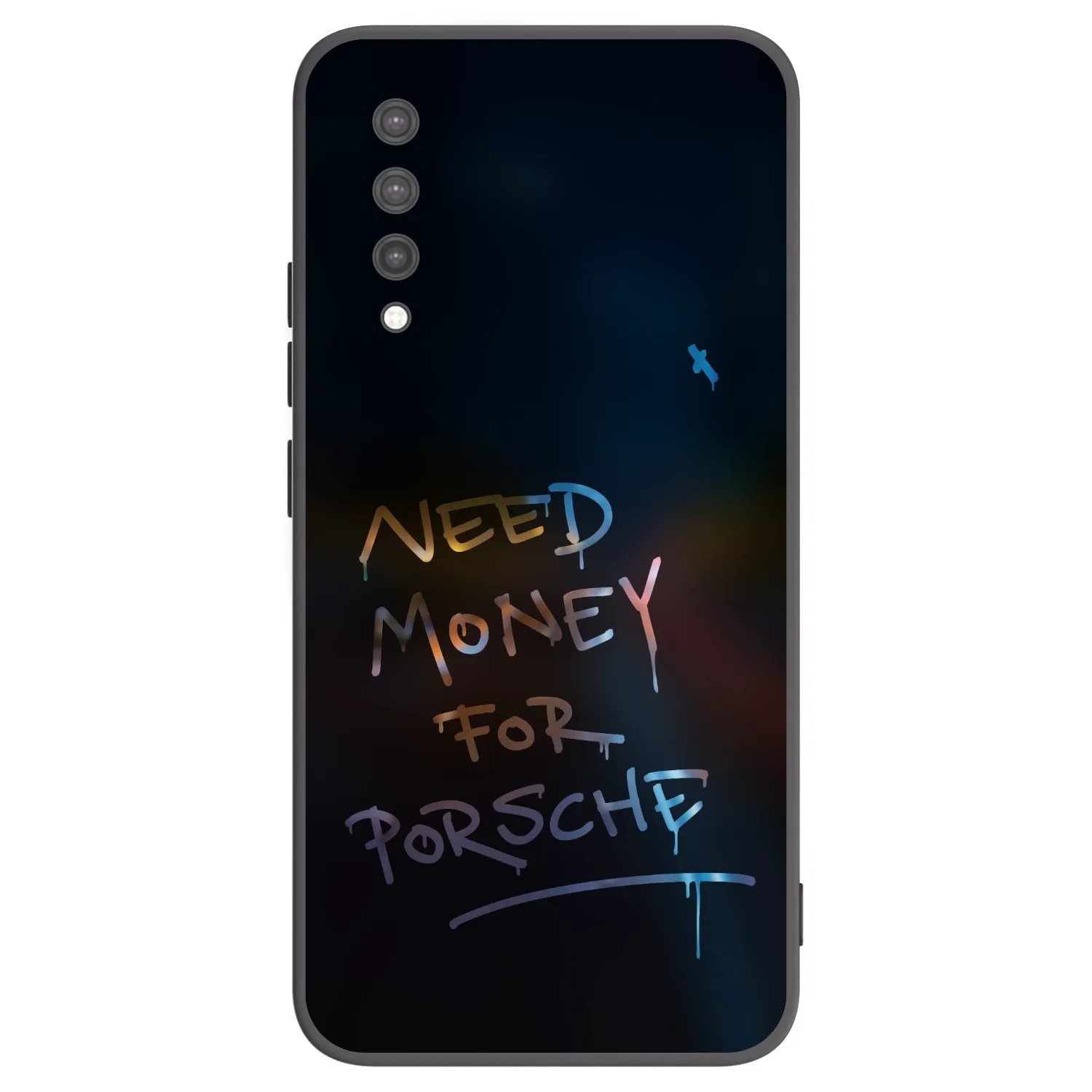 Picasee silikonowe czarne etui na Xiaomi Mi 9 Lite - Neon Nights