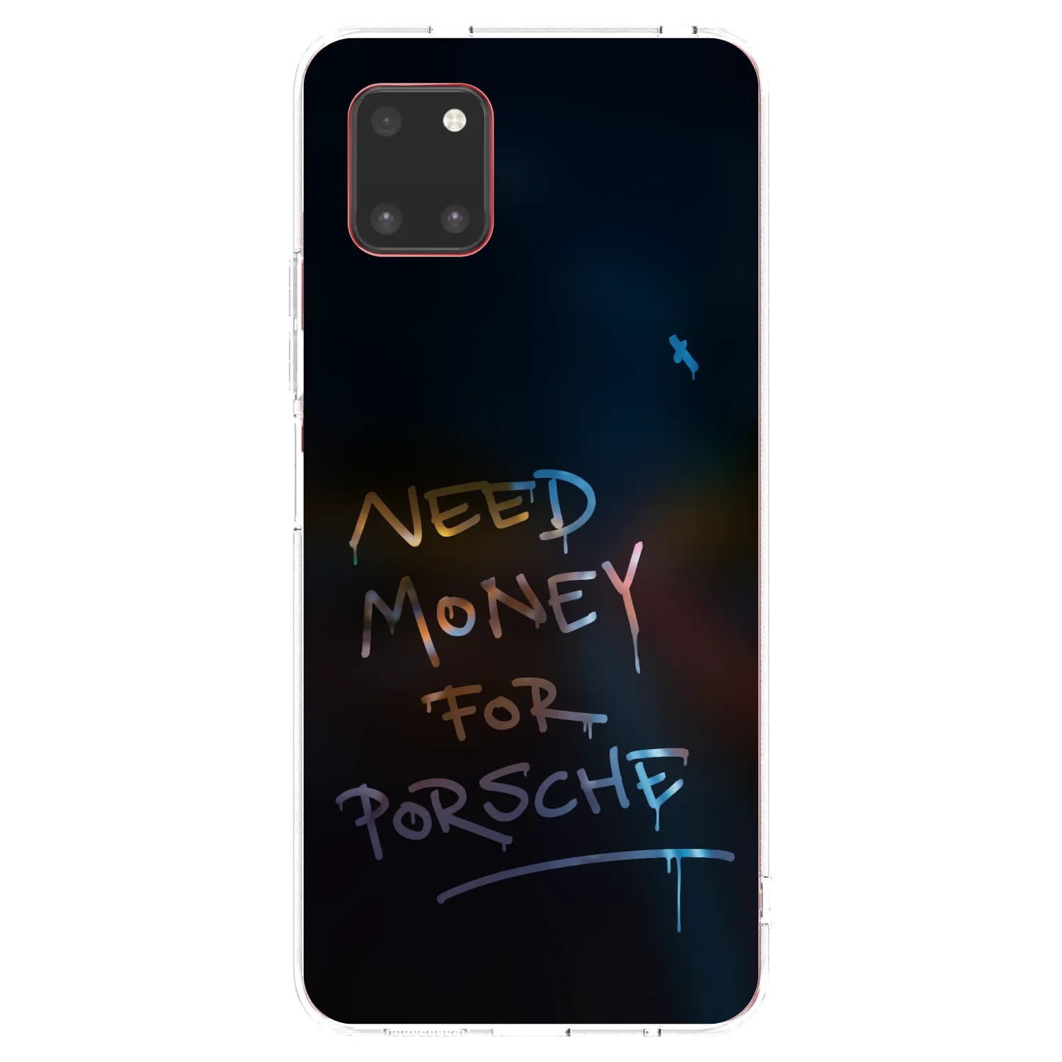 Picasee silikonowe przeźroczyste etui na Samsung Galaxy Note 10 Lite N770F - Neon Nights