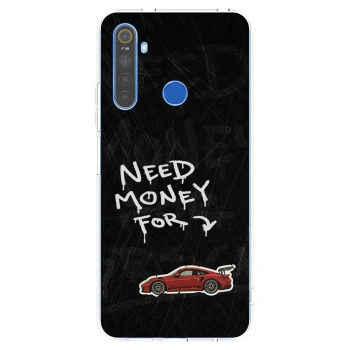 Picasee silikonowe przeźroczyste etui na Realme 5 - Track Mode