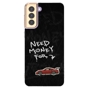 Picasee silikonowe przeźroczyste etui na Samsung Galaxy S21+ 5G G996F - Track Mode