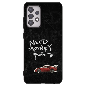 Picasee silikonowe czarne etui na Samsung Galaxy A52 5G A525F - Track Mode