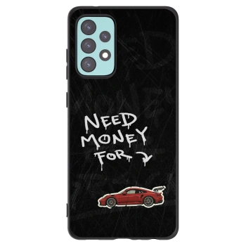 Picasee silikonowe czarne etui na Samsung Galaxy A72 A725F - Track Mode
