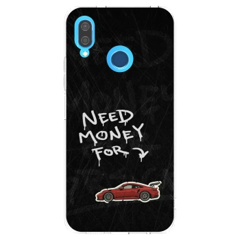 Picasee silikonowe przeźroczyste etui na Huawei P20 Lite - Track Mode