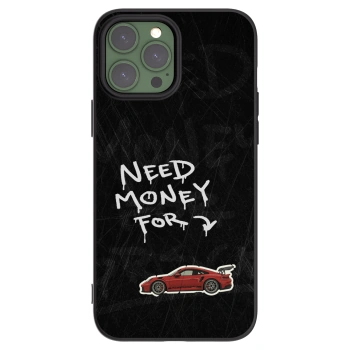 Picasee silikonowe czarne etui na Apple iPhone 13 Pro Max - Track Mode