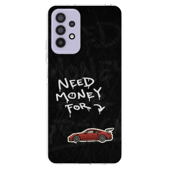 Picasee silikonowe przeźroczyste etui na Samsung Galaxy A32 4G SM-A325F - Track Mode