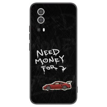 Picasee silikonowe czarne etui na Vivo Y72 5G - Track Mode