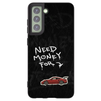 Picasee silikonowe czarne etui na Samsung Galaxy S21 FE 5G - Track Mode