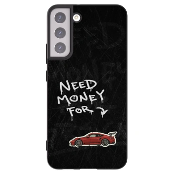 Picasee silikonowe czarne etui na Samsung Galaxy S22+ 5G - Track Mode