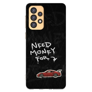 Picasee silikonowe przeźroczyste etui na Samsung Galaxy A33 5G A336 - Track Mode