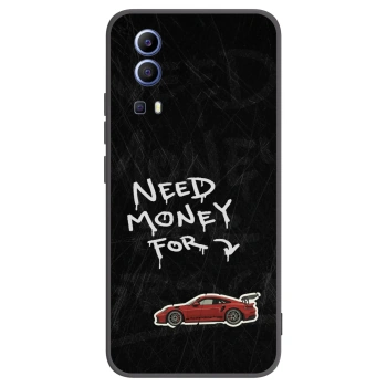 Picasee silikonowe czarne etui na Vivo Y52 5G - Track Mode