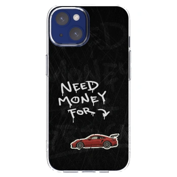 Picasee silikonowe przeźroczyste etui na Apple iPhone 14 - Track Mode