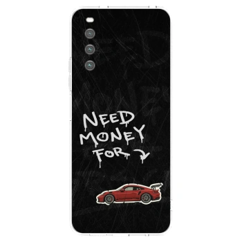 Picasee silikonowe przeźroczyste etui na Sony Xperia 10 IV 5G - Track Mode