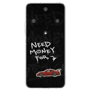 Picasee silikonowe przeźroczyste etui na Honor Magic5 Lite 5G - Track Mode