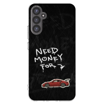 Picasee silikonowe przeźroczyste etui na Samsung Galaxy A34 5G A346B - Track Mode