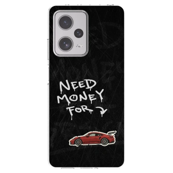 Picasee silikonowe przeźroczyste etui na Xiaomi Redmi Note 12 Pro+ 5G - Track Mode