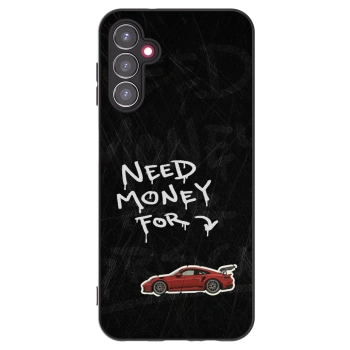 Picasee silikonowe czarne etui na Samsung Galaxy A14 5G A146P - Track Mode