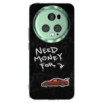 Picasee silikonowe przeźroczyste etui na Honor Magic5 Pro - Track Mode