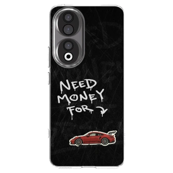 Picasee silikonowe przeźroczyste etui na Honor 90 5G - Track Mode