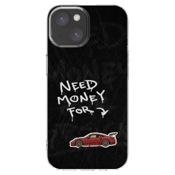 Picasee silikonowe przeźroczyste etui na Apple iPhone 15 - Track Mode