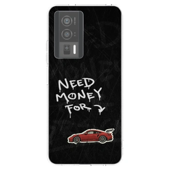 Picasee silikonowe przeźroczyste etui na Xiaomi Poco F5 Pro 5G - Track Mode