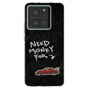 Picasee silikonowe przeźroczyste etui na Xiaomi 13T - Track Mode