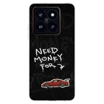 Picasee silikonowe przeźroczyste etui na Xiaomi 14 Pro - Track Mode