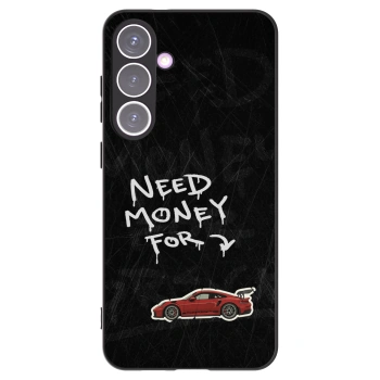 Picasee silikonowe czarne etui na Samsung Galaxy S24+ S926B 5G - Track Mode