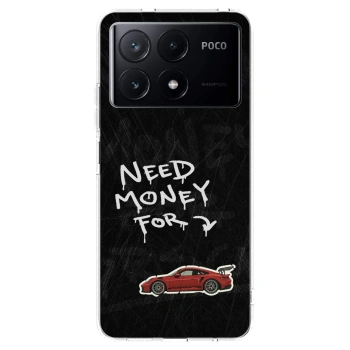 Picasee silikonowe przeźroczyste etui na Xiaomi Poco X6 Pro - Track Mode